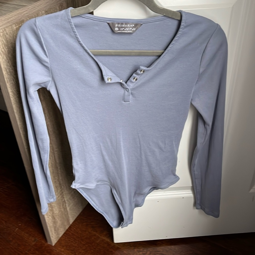 Blue Primark XS knitted bodysuit